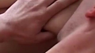 Threesome action with two mature ladies