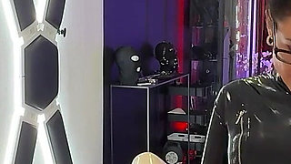 Caged Sissy Is Used as a Fuck Toy Part 2