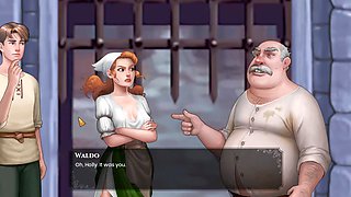 What a legend in the sex simulator with a sexy backside and big boobs