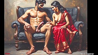 Car Toon - Indian Aunty Sucking Cock And Getting Her Pussy Licked And Creampied In Forest