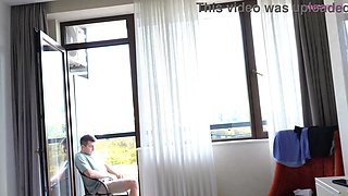 It's fucked up! I'm naked fucking in the bathroom with my hubby's friend while my cuckold waits for me in our bed!