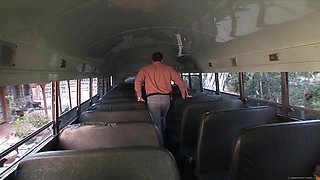 Fantasy schoolgirl wants anal from bus driver