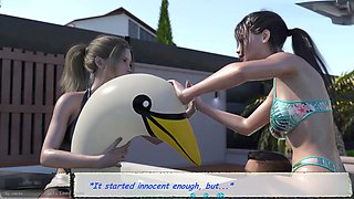 Cuckold fun and adult games in animated adventures