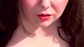 Hurting and Spanking My Bound Tits