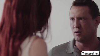 Angry Stepdad Licks And Bareback Fucks His