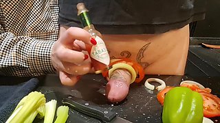 Extreme Dick and Urethral Torment in the Kitchen! Cooking Cock 2. Episode 1/3. Full.