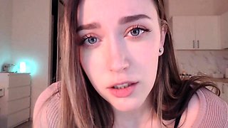 Hottest brunette solo webcam masturbation 2