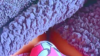 Tiny Latina College Girl's First Vibrator Experience