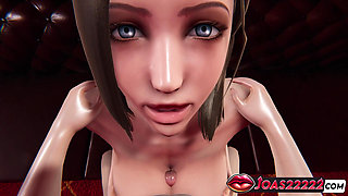 3D Hentai Featuring Jill Valentine with Big Tits - Exciting Handjob, Titfuck Pleasures, and Thrilling Bondage Blowjob Cumshot