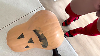 Happy Halloween Fucked Pumpkin