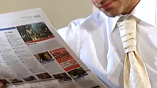 Excited Brunette Maid Need a Hard Cock to Fuck Her Wet Pussy