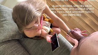 Hot Skinny Blonde Babe Wants The Cum Of A Wanna Be Amateur Porn Director And She Uses Oil And All The Ways To Get The Cumshot