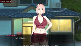 Cartoon babe with big assets and a tight spot gets into some wild 3D action