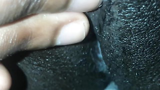 Hot black girl pussy fingering