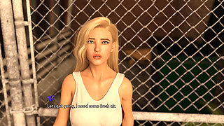 Fates Determination: Hot Blonde Girl, POV Blowjob in the Woods - Episode 1