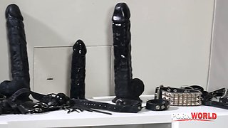 Submissive Babe Emily Pink Bends Over For Dp Gangbang During Kinky Bdsm Wax Play