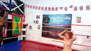 Rnw0051 Bambi Vs Nairobi Nude Wrestling Live Mar 24