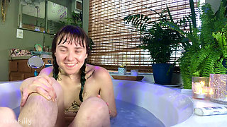 Bathing My Hairy Body