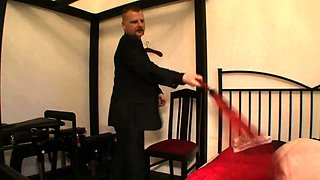 Slaves getting punished in chains