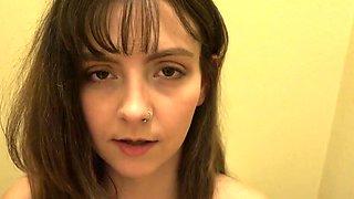 Serena Hill uses her feet and gets a nice creampie too