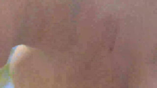 She Horny by the Pool and Is Visited by a Big Cock