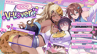 My Cock and Her Clitoris in Training // Vlover Game #15 All Scenes