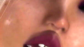 Hot sex in the dungeon! Cute virgin gets fucked hard by a big monster