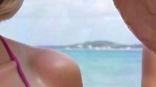 Ai Sex Party at the Beach Outside Fucking