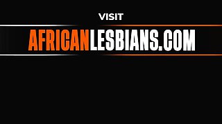 Big Sex Toy Dildo For Tight African Lesbian Pussy Couple