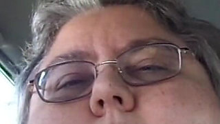 Nurse Vicki ssbbw smoking in the car