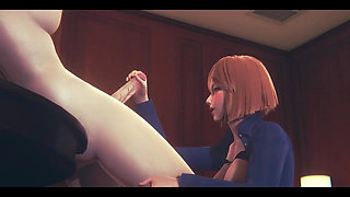 Jujutsu Kaisen Hentai - Nobara Handjob and 69 with Futanari - Japanese Asian Manga Anime Film Game Porn