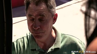 Party Down With The Puny Boy With Van Wylde, Rahyndee James, Abby Cross, Mary Jane Mayhem - Brazzers
