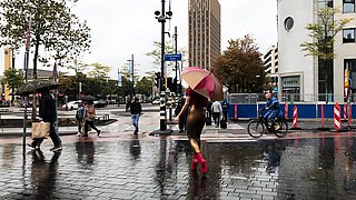 Busty Redhead MILF in a Corset Plays Solo