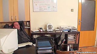 The Dp Interview-skinny Shy Pale Leggy Innocent Blonde Secretary Tricked Into Pleasuring 2 Bosses Hard Cocks All Holes Used Cum In Ass + Mouth