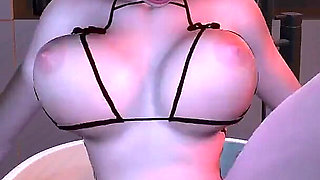 MILF Cass Going Crazy on a Cock in the Bath - Big Hero 6 Porn Parody