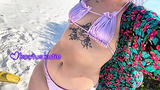Sneaky Pee at the Beach