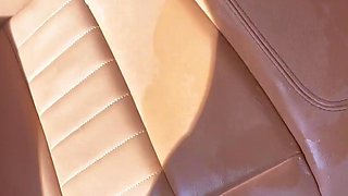 Blonde tight pussy babe solo toy fun in glamour masturbation