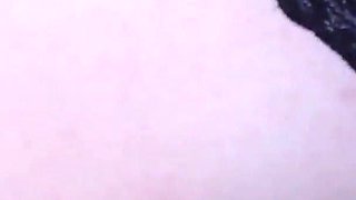 Ass in Black Panties Tease