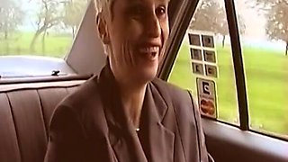 Picked up Lady From Germany Fingering in the Car