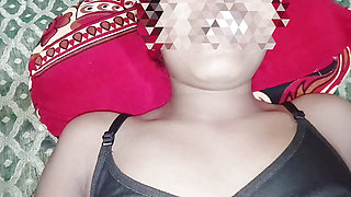 Friend's stepbrother's girlfriend was licked all night, passionately sucked the burr, pressed the big tit a lot, took