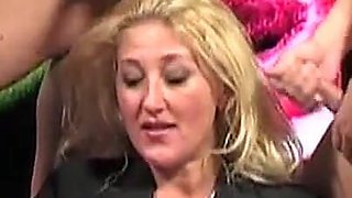 Pig Italia broadcast live by a blonde milf and interrupted by two cocks filling her with cum online