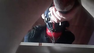 MILF Blowjob Cum Swallow Facial Slow Motion - Deep Throat Gagged & Creampie