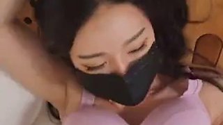 Good-looking Korean female anchor masturbates Korean+BJ live broadcast, ass, stockings, doggy style, Internet celebrity, oral sex, goddess, black stockings, peach butt Season 42