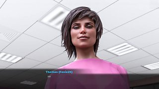 3D animated adventures with auntie and a shy African teen