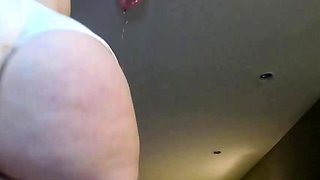 Close up teen foot worship