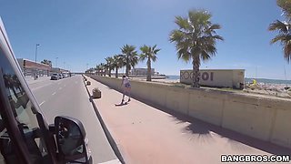 Valeria Tries a Dick Sandwich