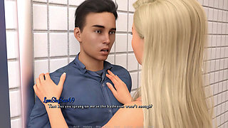 Three Rules of Life - Part 11 She Kissing Me Again, Bathroom Peak by Loveskysan69