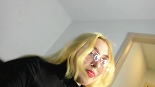 Touching Myself and Sucking a Dildo Showing My Body