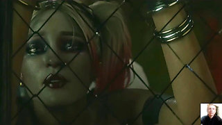 Fuck Harley Quinn to squirting orgasms - she's already jerked you off