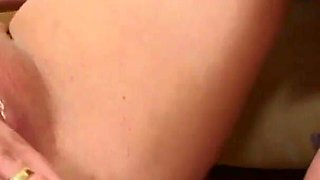 Lesbian fetish scene between a pregnant woman and her friend with toys and natural tits